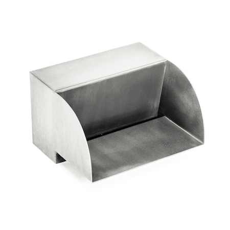 The Outdoor Plus Smooth Flow Radius Scupper 8 - 316 Stainless Steel OPT-SFR8-SS